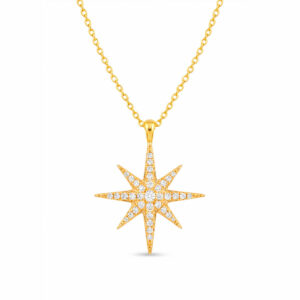 Collier Diamant Stardust en Or 18 carats