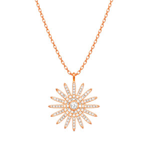 Blacksun — Collier Soleil Diamants