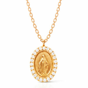 Eva — Collier Madonne PM Diamants