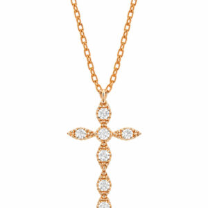 Collier SANTA — Or 18K et Diamants