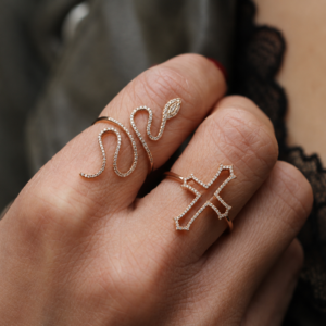 Concrete — Bague Croix Latine - Thumbnail Image 2