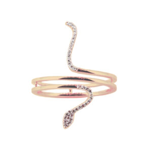 Sergi — Bague Serpent Trois Tours
