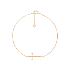 Alicia — Bracelet Croix Splendide Diamants