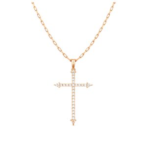 Alicia — Collier Croix Splendide Diamants