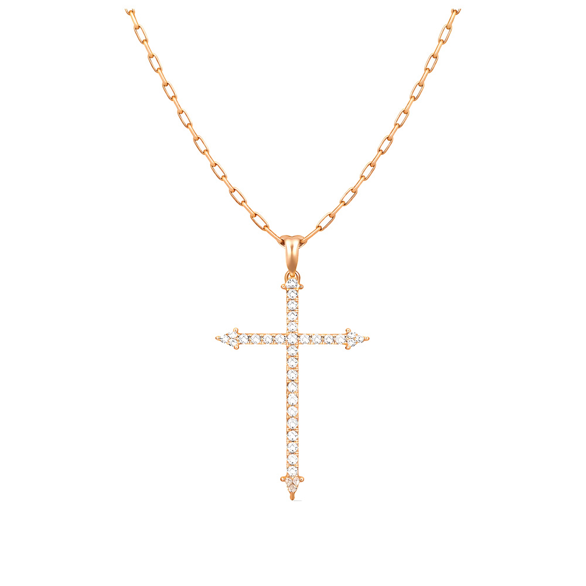 Alicia — Collier Croix Splendide Diamants – Image 1
