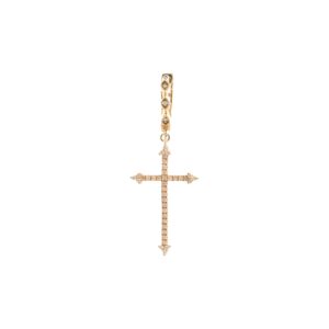 Alicia — Créoles Croix Splendide Diamants