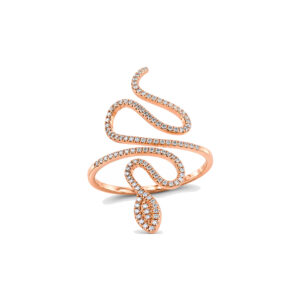 Bogda — Bague Serpent  Diamants