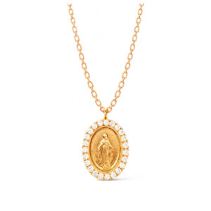 Eva — Collier Madonne PM Diamants