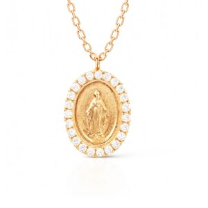 Eva — Collier Madonne PM Diamants
