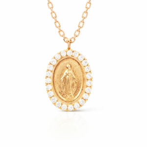 Eva — Collier Madonne PM Diamants