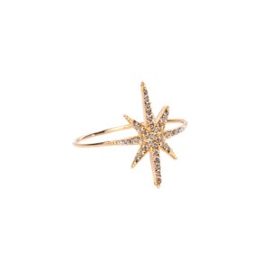 Stardust — Bague Étoile Diamants