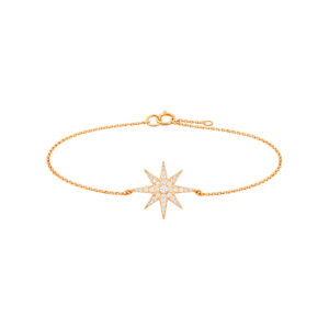 Stardust — Bracelet Étoile Diamants