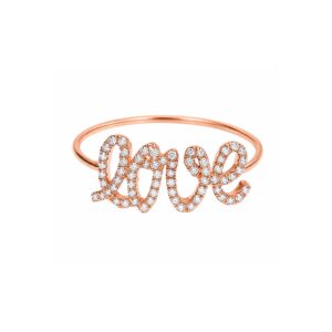 LOVE — L'Icône Bague Signature Diamants