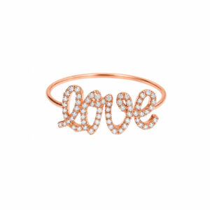 LOVE — L'Icône Bague Signature Diamants