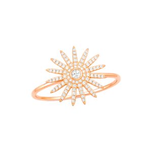 Blacksun — Bague Soleil Diamants