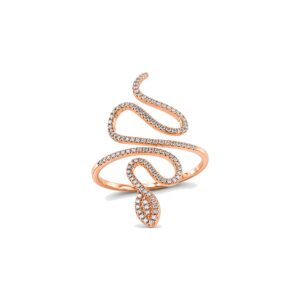 Bogda — Bague Serpent  Diamants