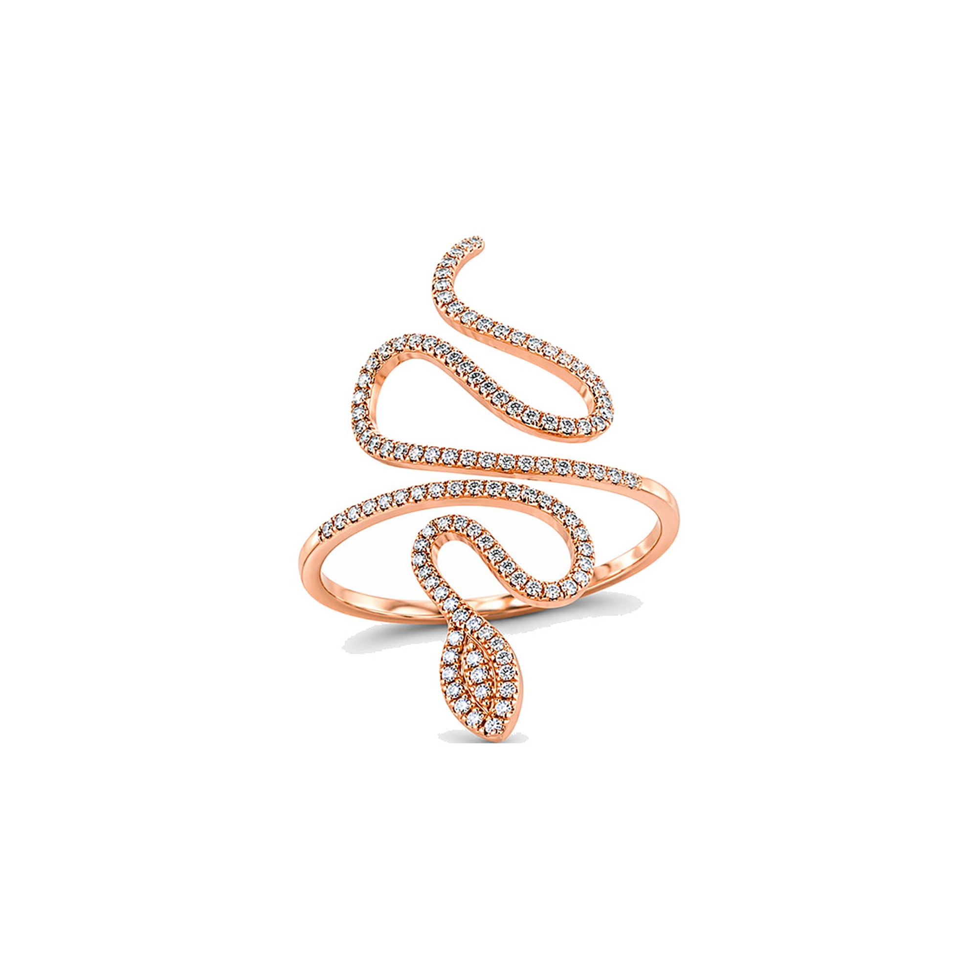 Bogda — Bague Serpent  Diamants – Image 1