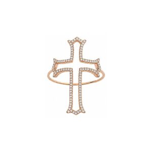 Concrete — Bague Croix Latine