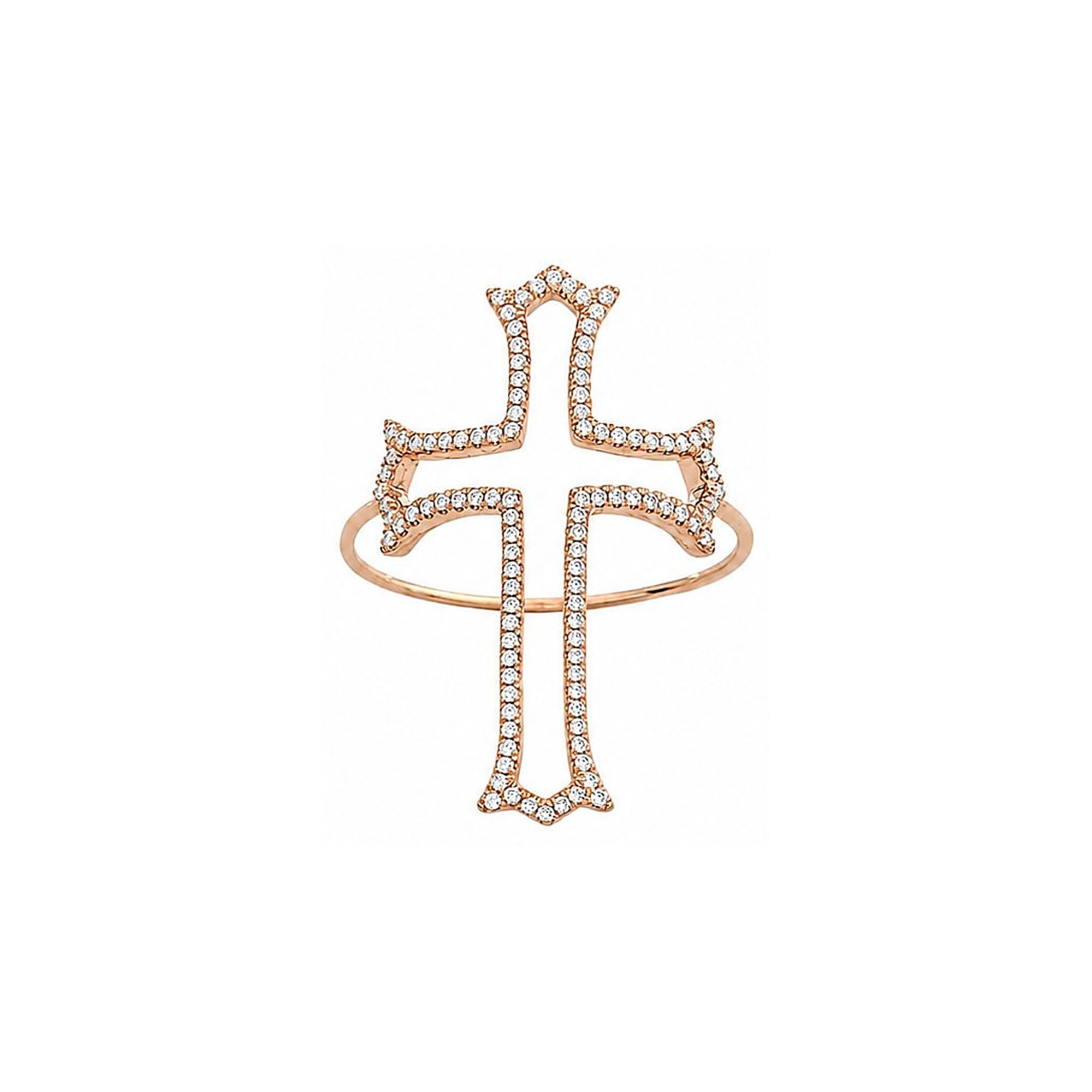 Concrete — Bague Croix Latine – Image 1