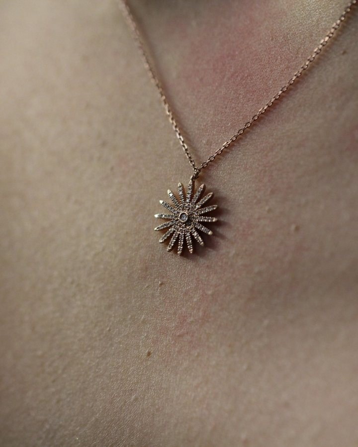 Collier Blacksun porté